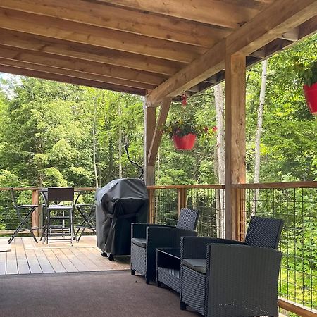 Morristown Newly Built Cabin With Hot Tub - 16 Mi To Stowe Mtn! 빌라 외부 사진