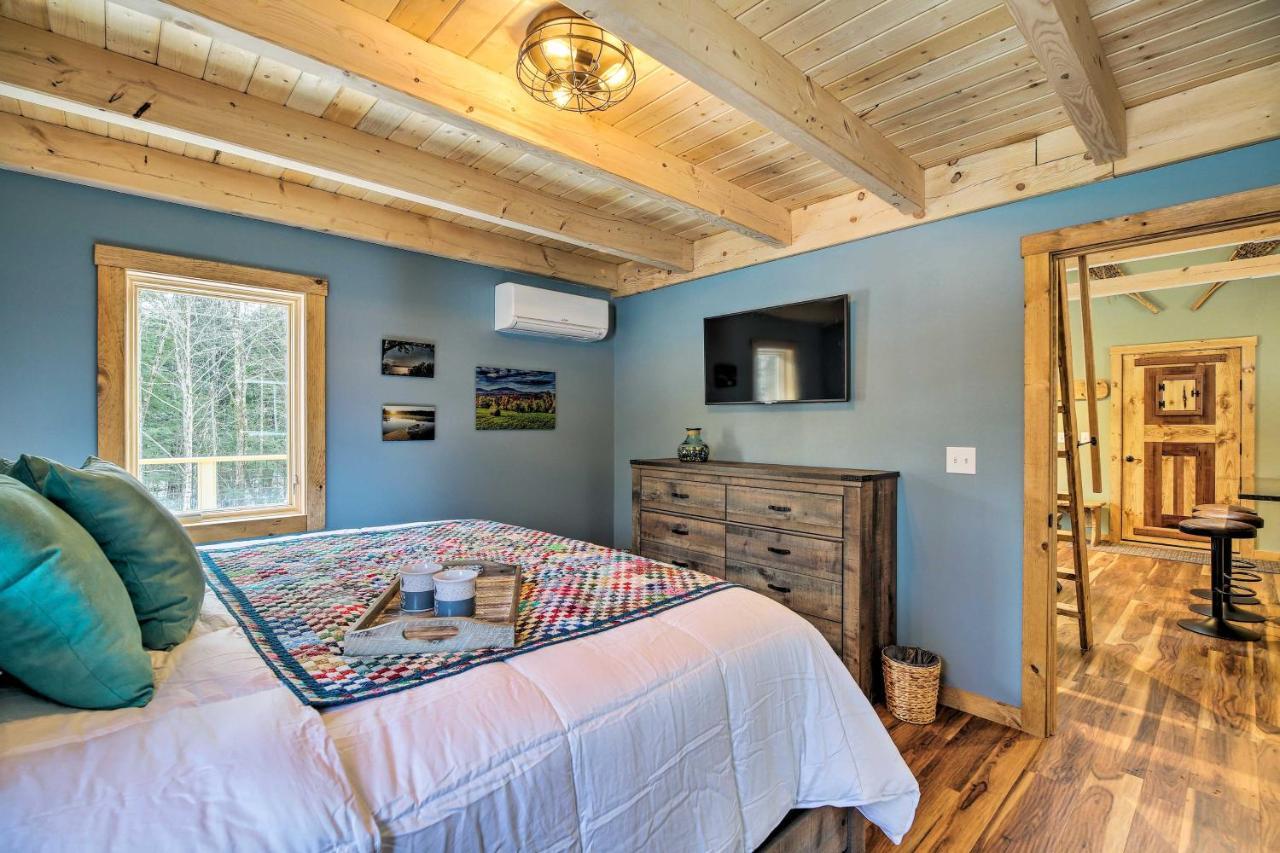 Morristown Newly Built Cabin With Hot Tub - 16 Mi To Stowe Mtn! 빌라 외부 사진